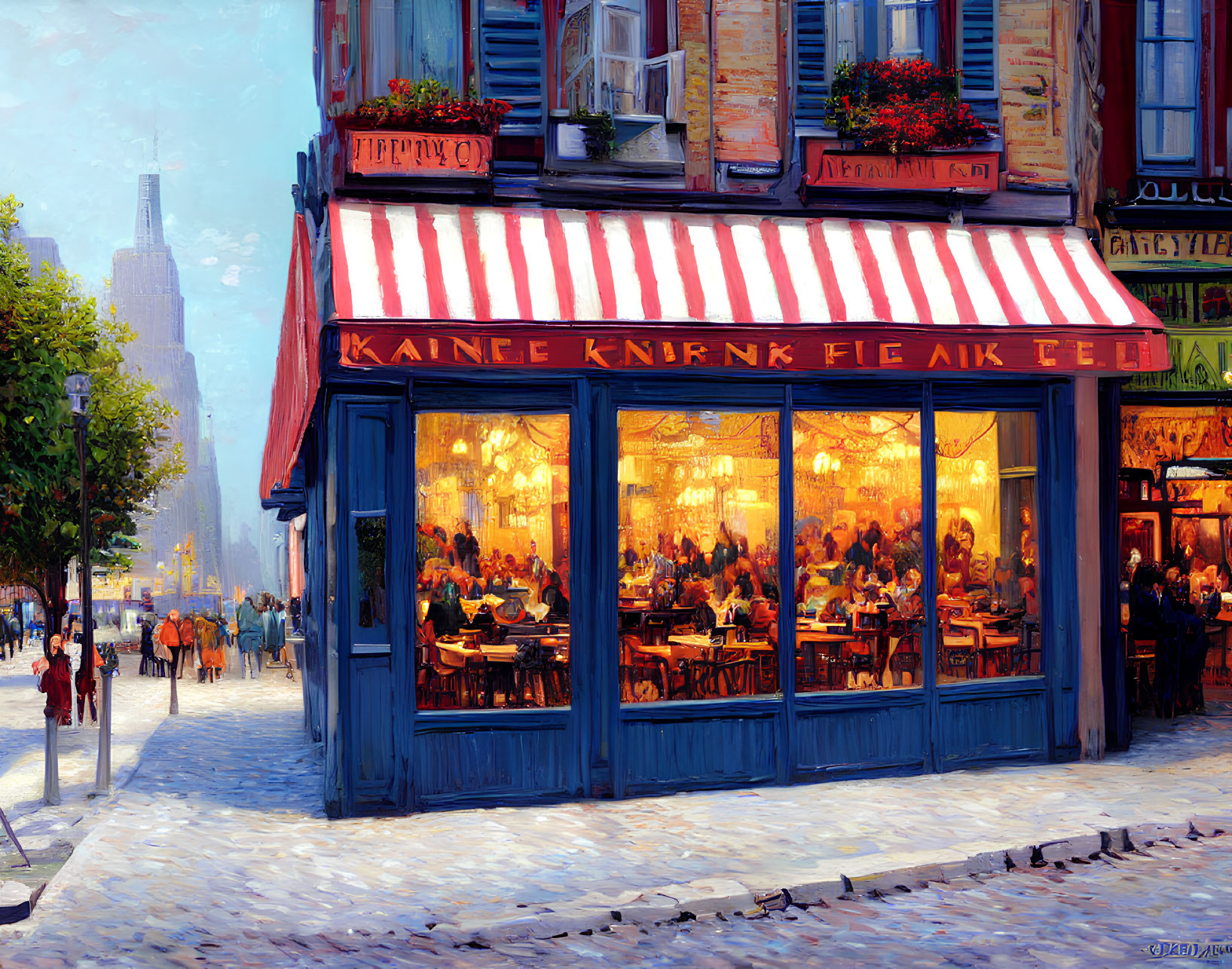 The French Café in New York