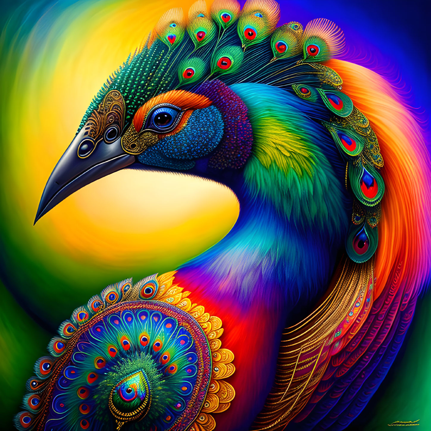 fantasy peacock