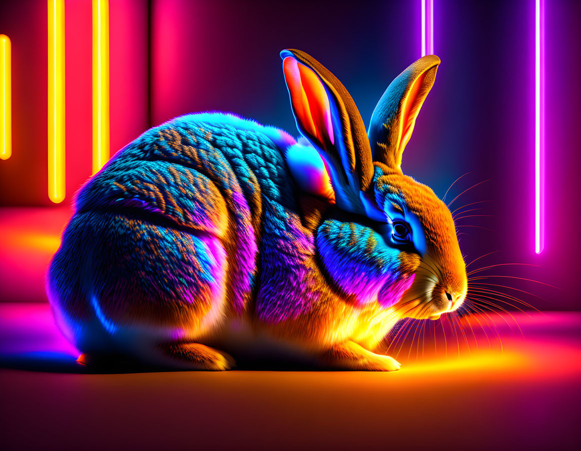 Neon Rabbit 