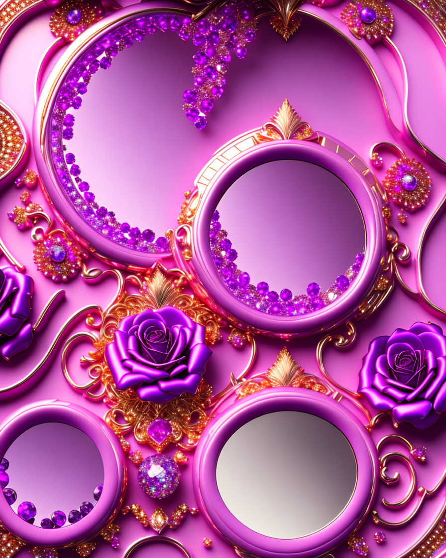 Purple Intricacy 