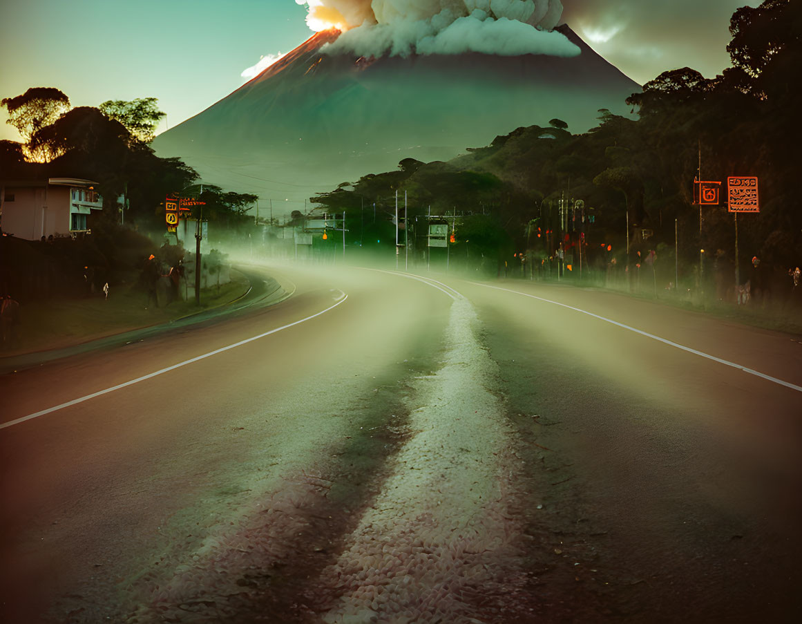 Volcano city