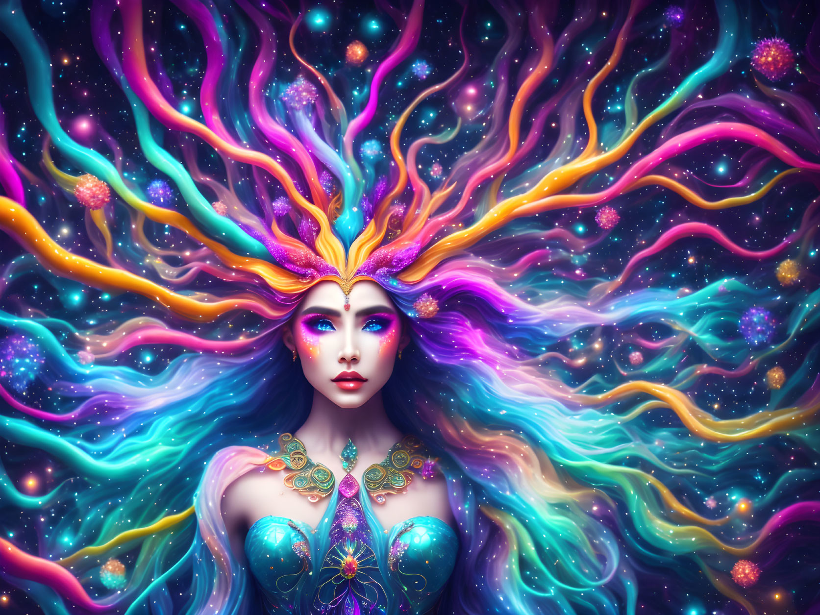 Ethereal beauty spirit soul fantasy woman