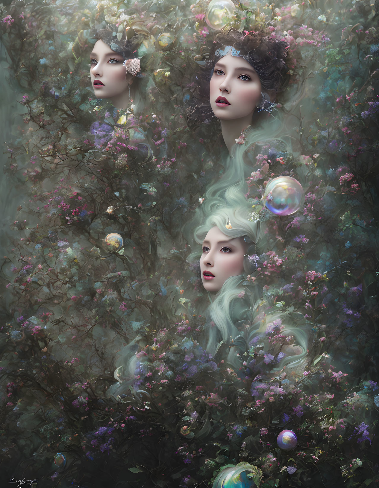 portraits of ethereal forest queens 