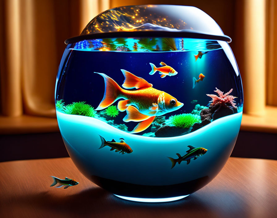 Beautiful fish Tank