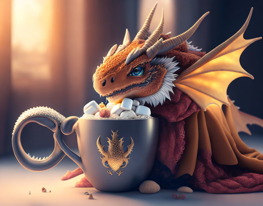 Adorable sick dragon 