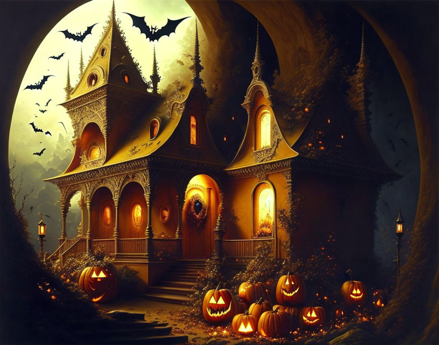 Castello di halloween
