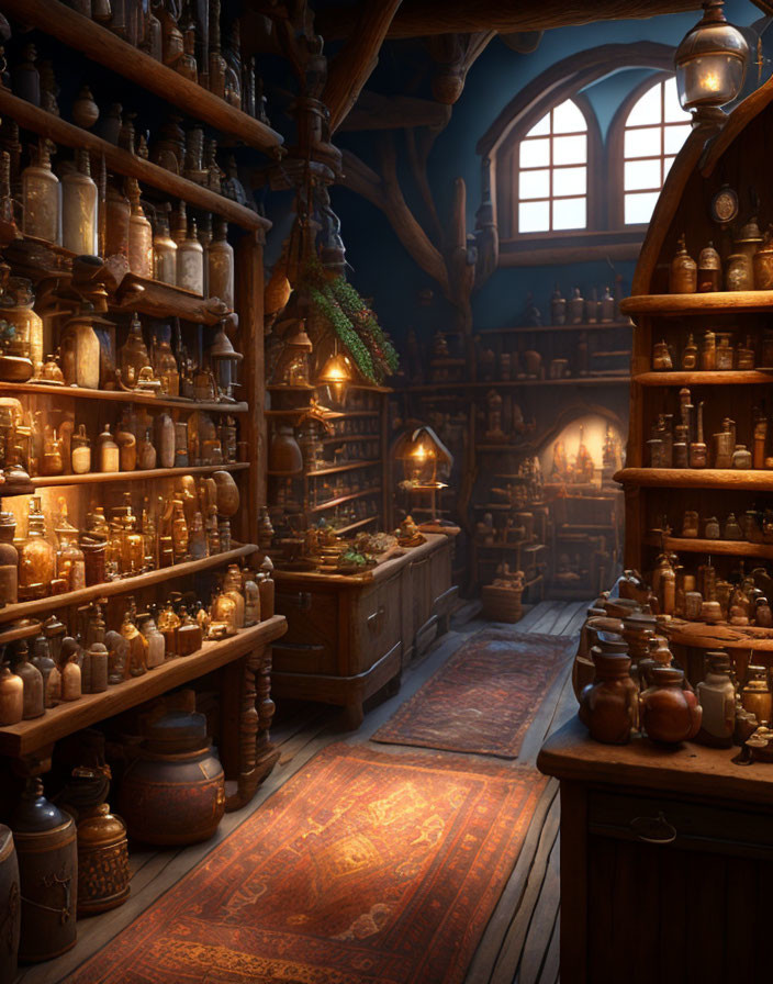 Medieval Potion Shop