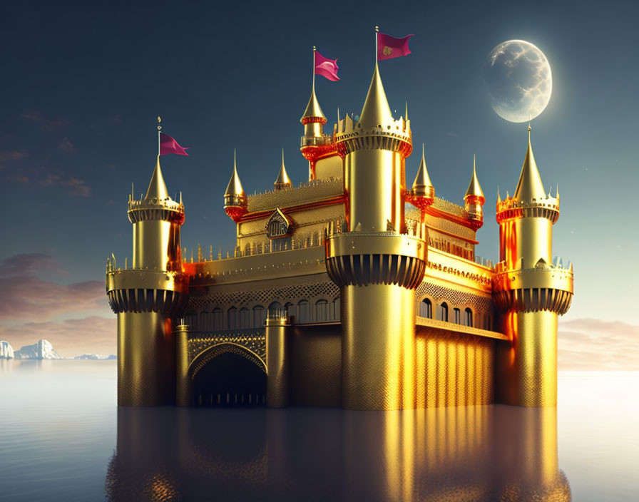 Golden castle 