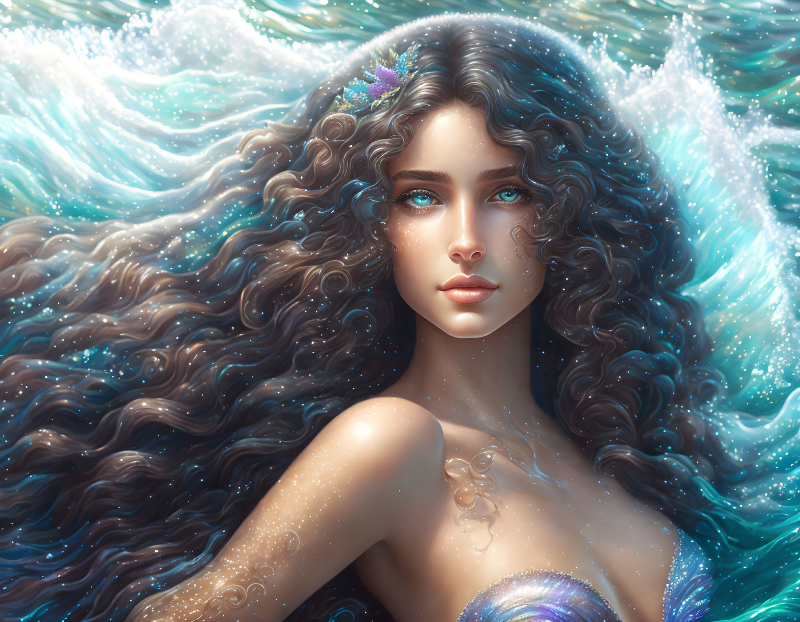 Beautiful mermaid 