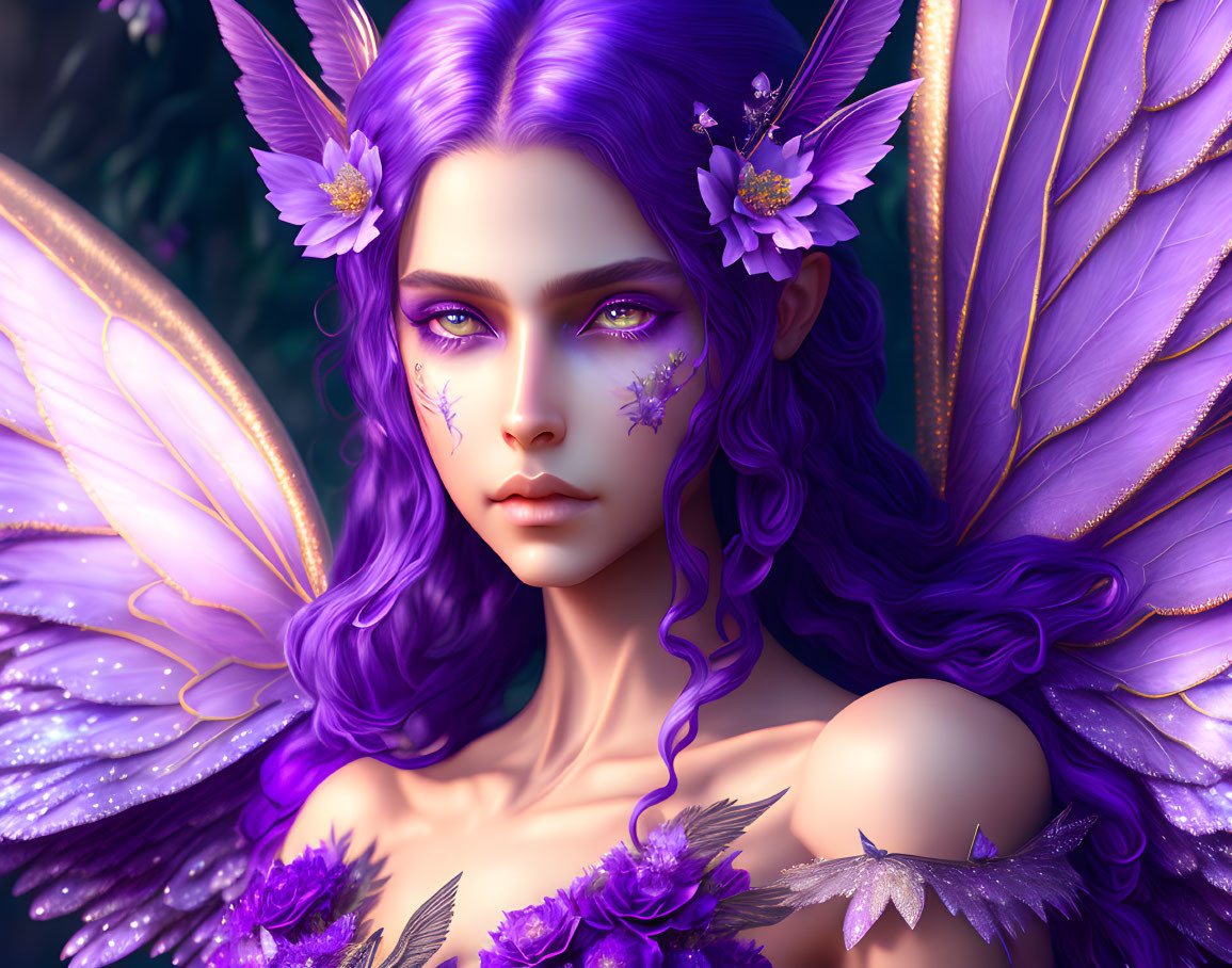 Purple fairy 
