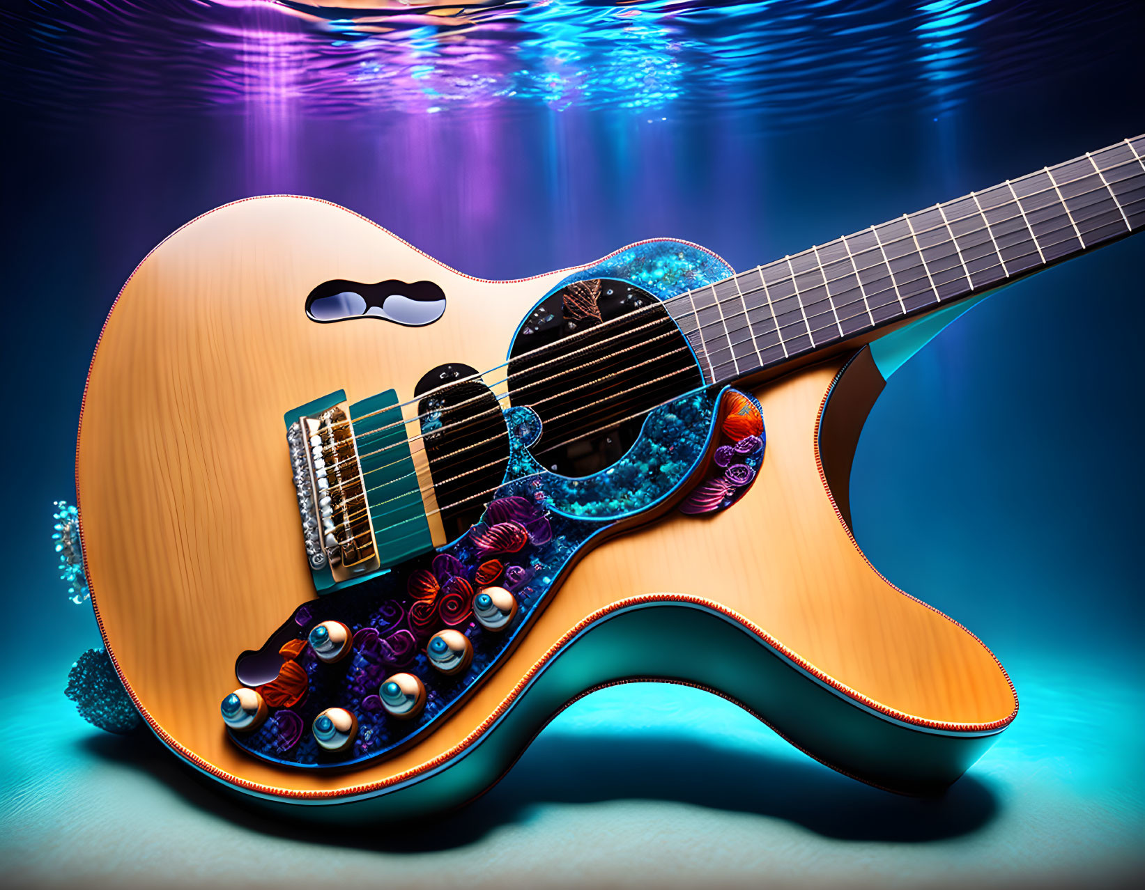 Aquatic guitar ?