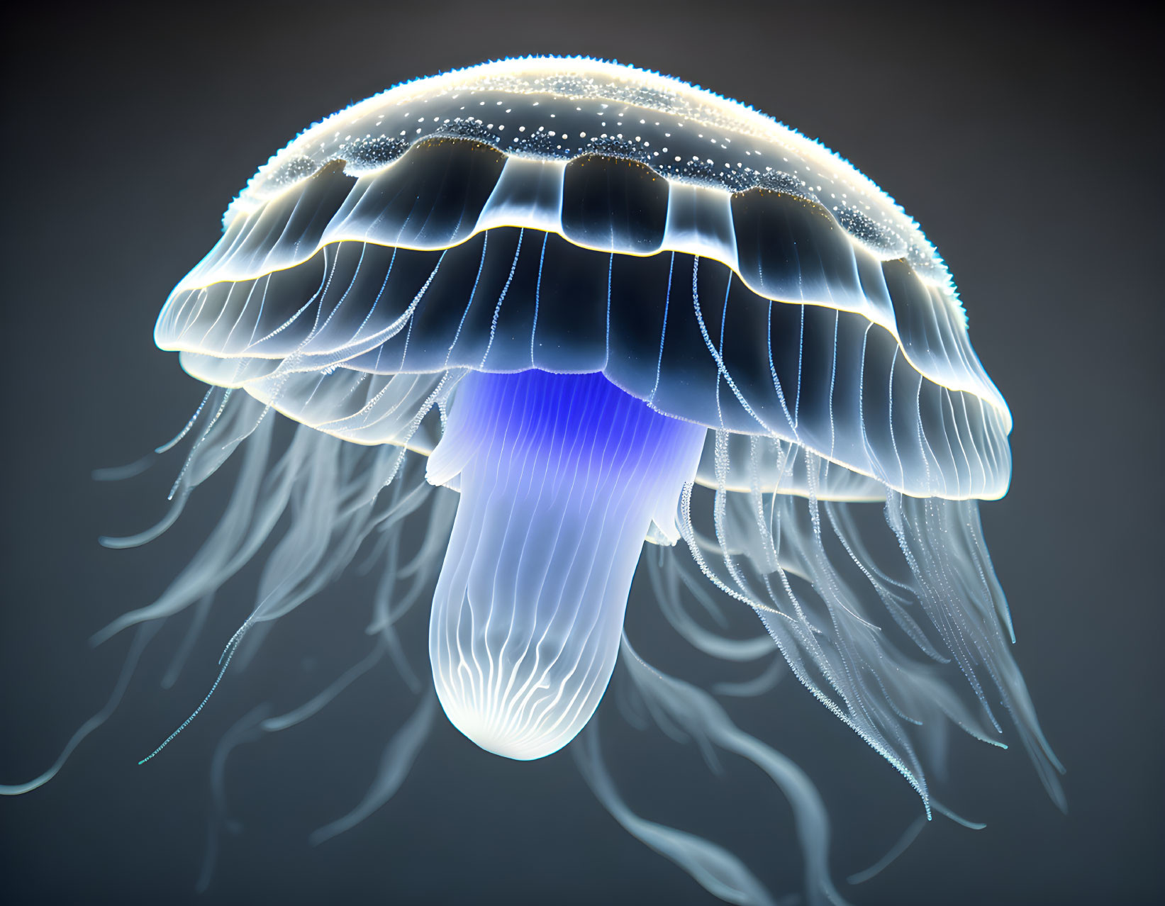 White jellyfish 