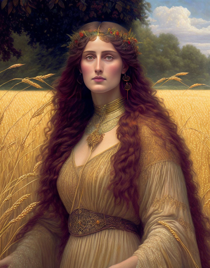 Demeter Goddess of the Grain