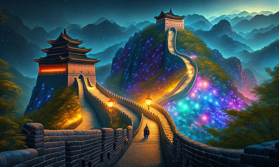 Wall of China in a Galaxy Far, Far Away