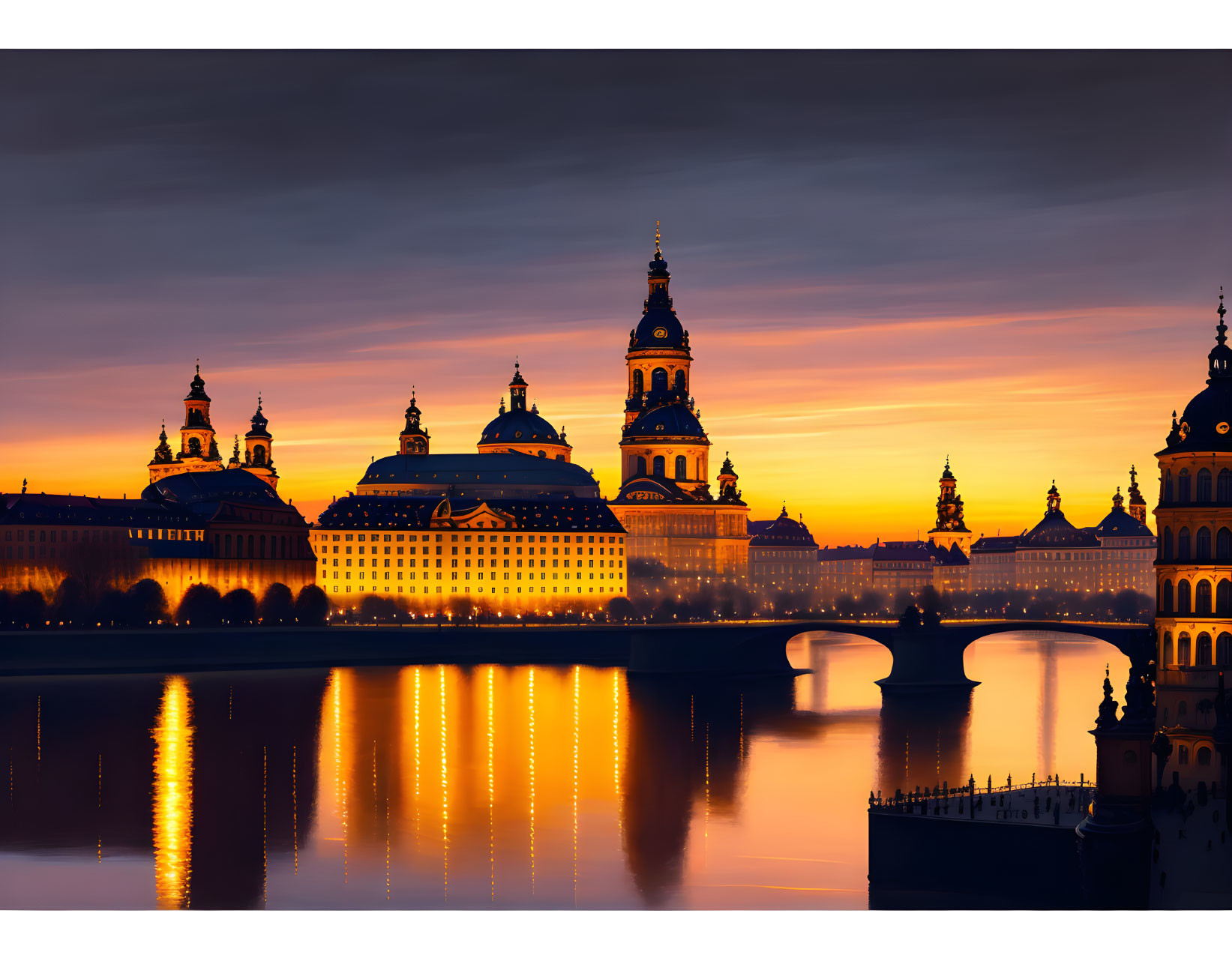 Dresden Sunset