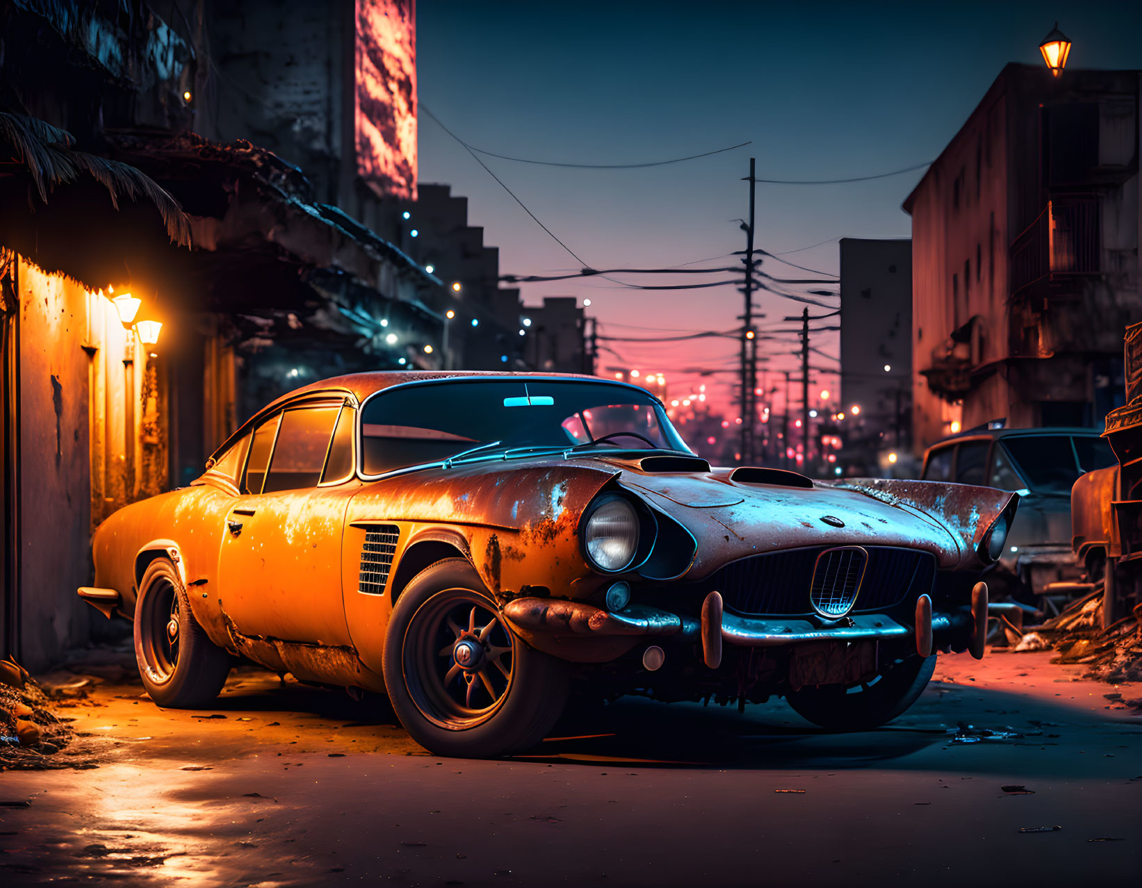 Abandoned Maserati