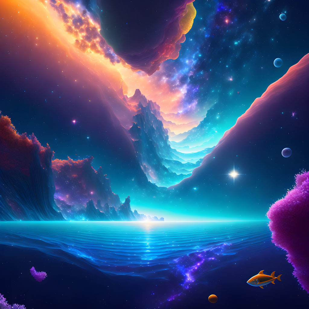 Oceans and Galaxies