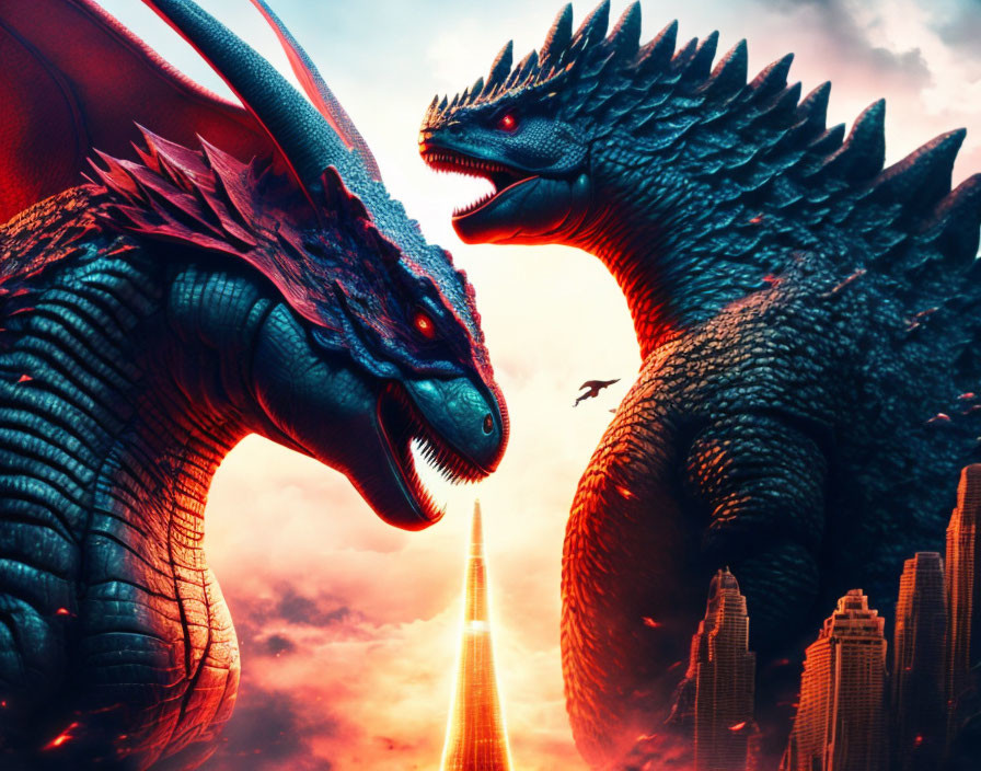 godzilla vs the dragon