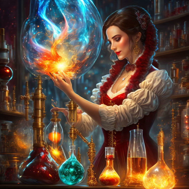 The alchemist 