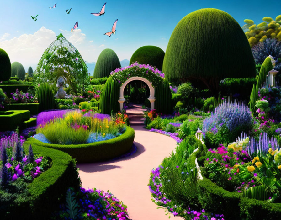 Hermoso jardín