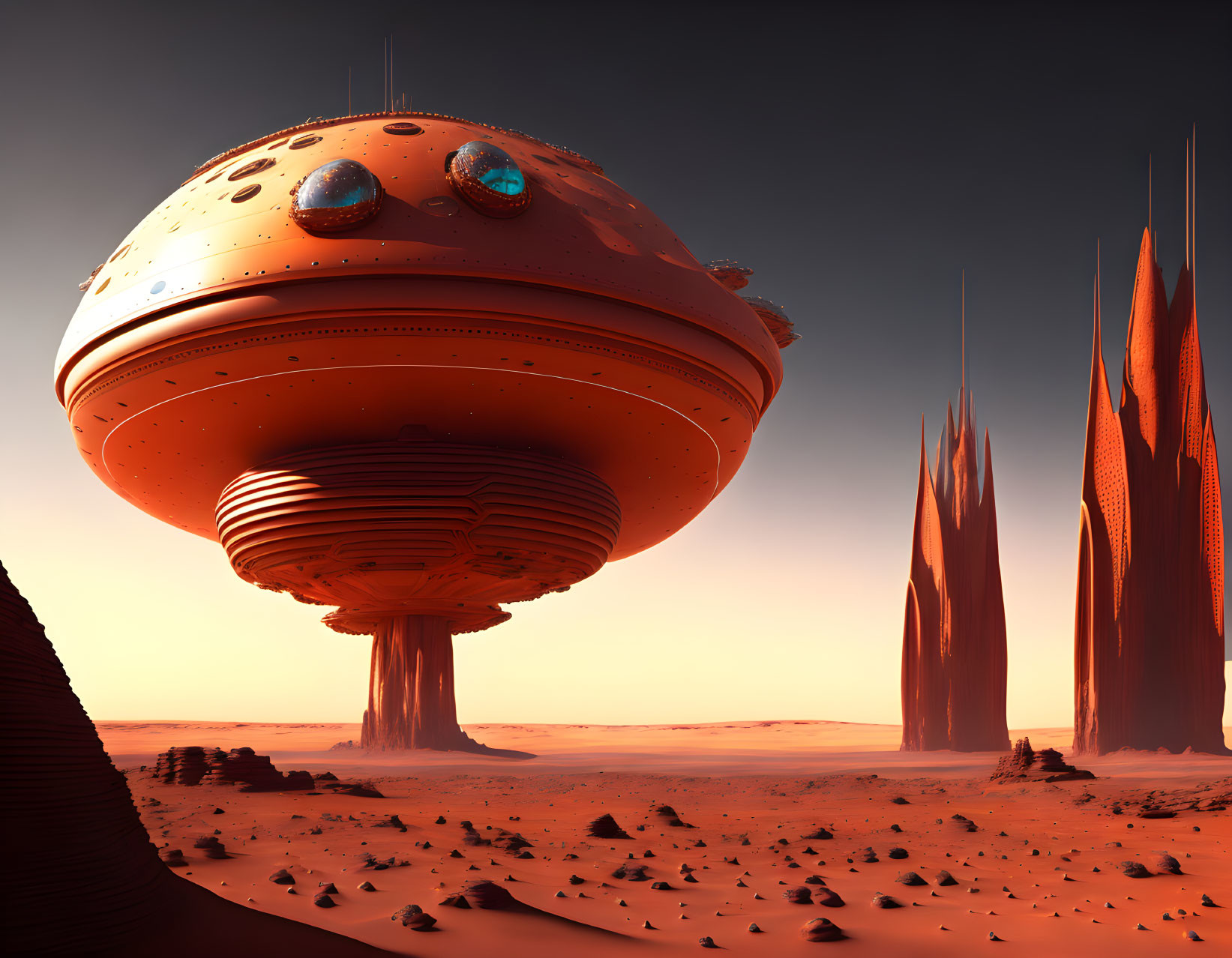 Martian City 