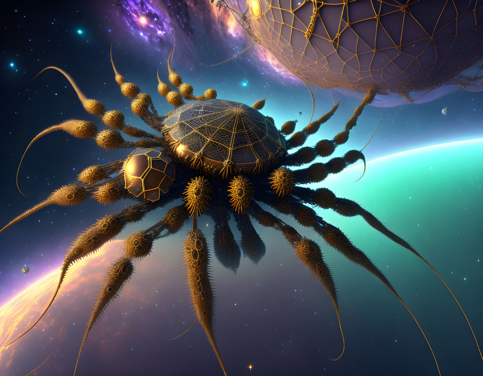 Spiders in Space