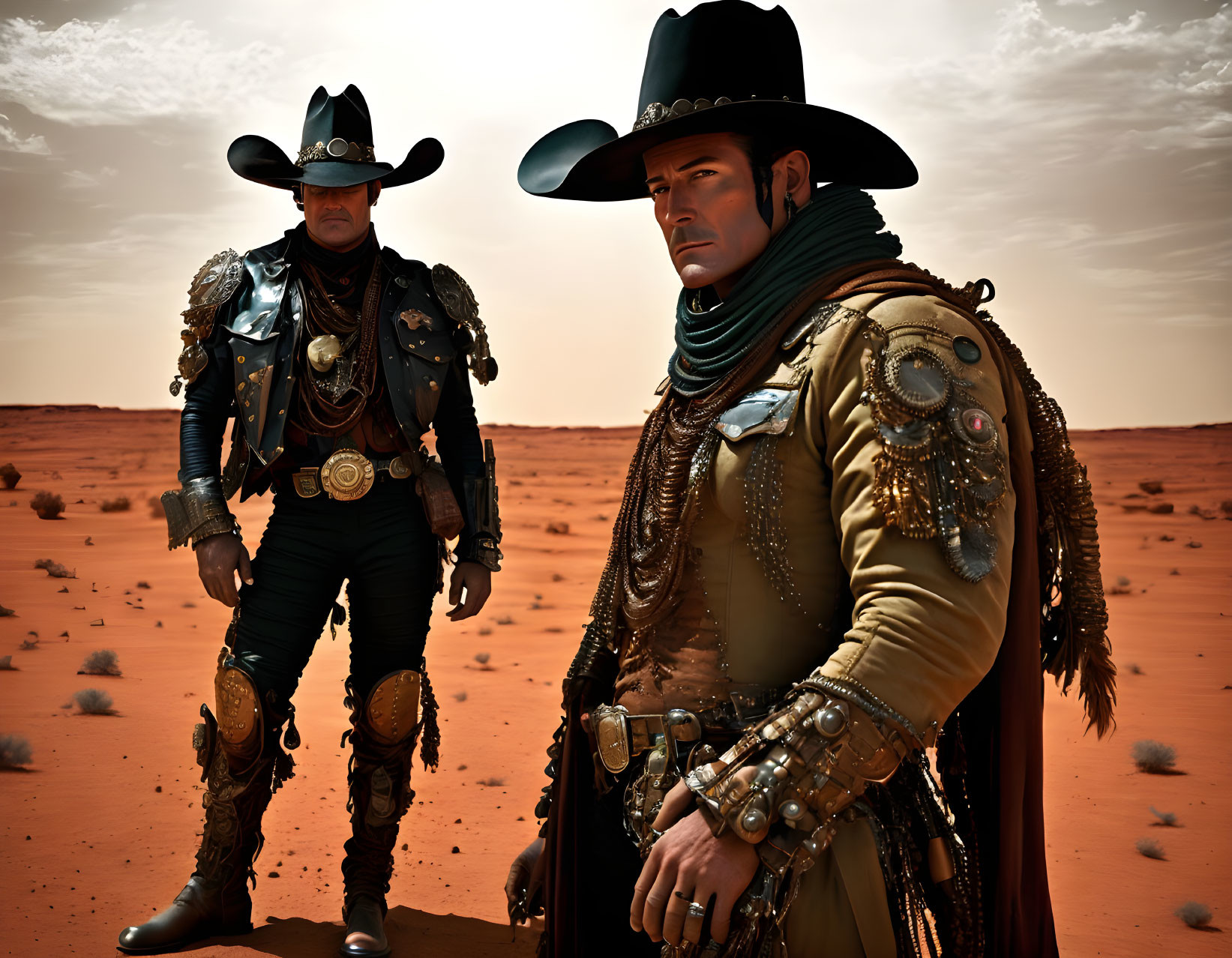 Cowboys on Mars