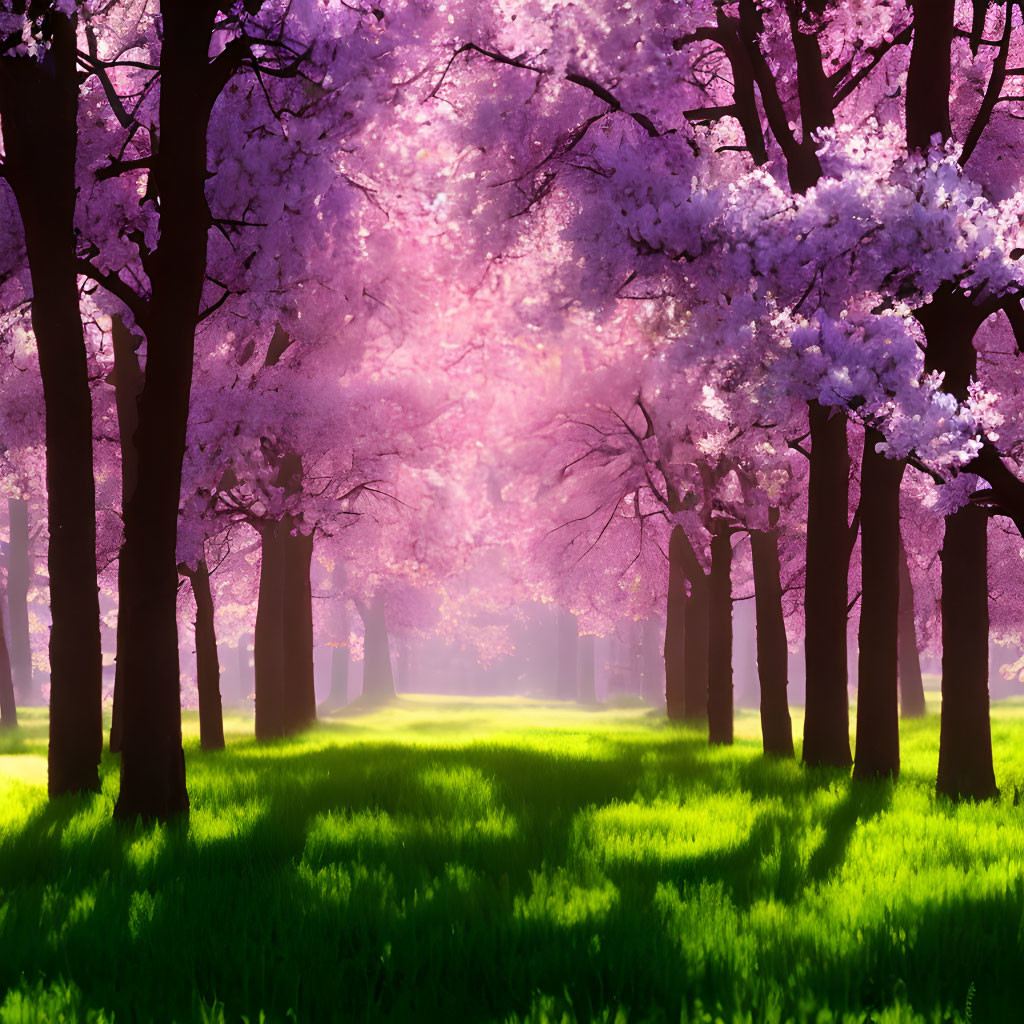 A Pink Forest