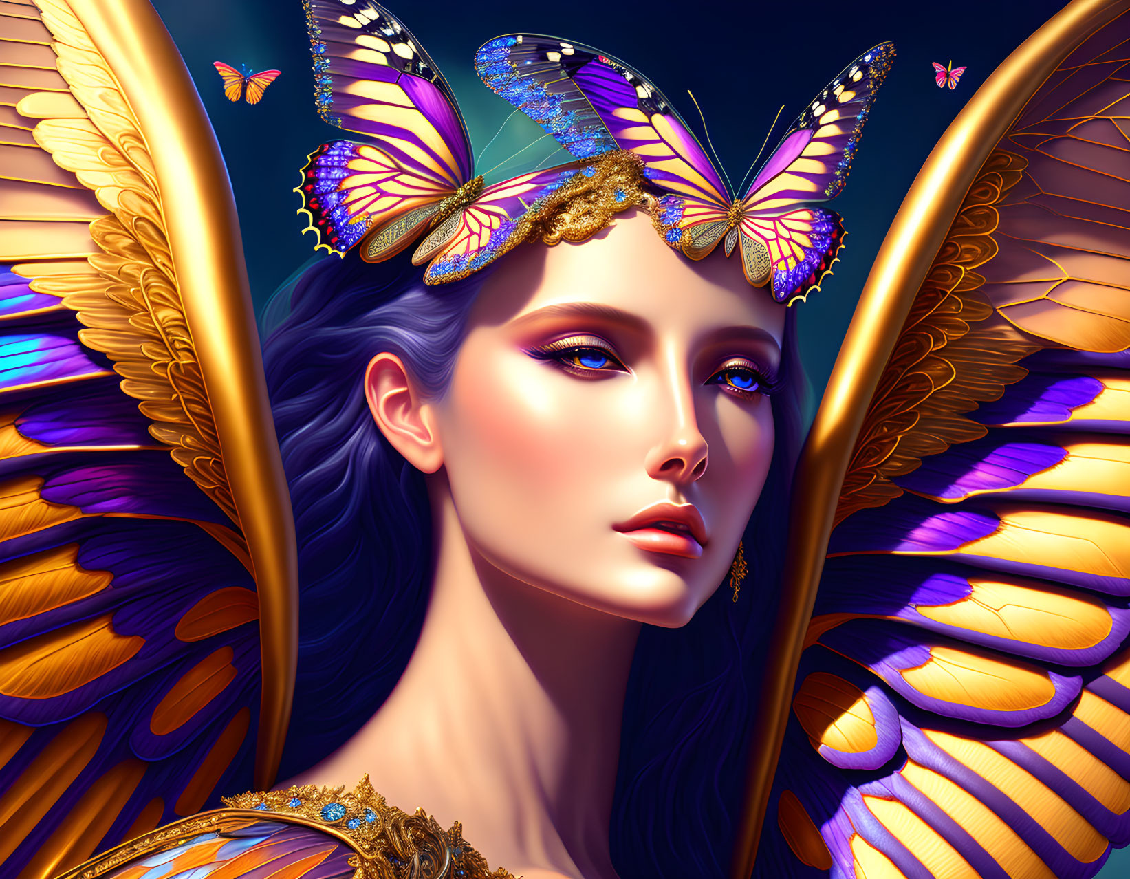 Butterflies Goddess