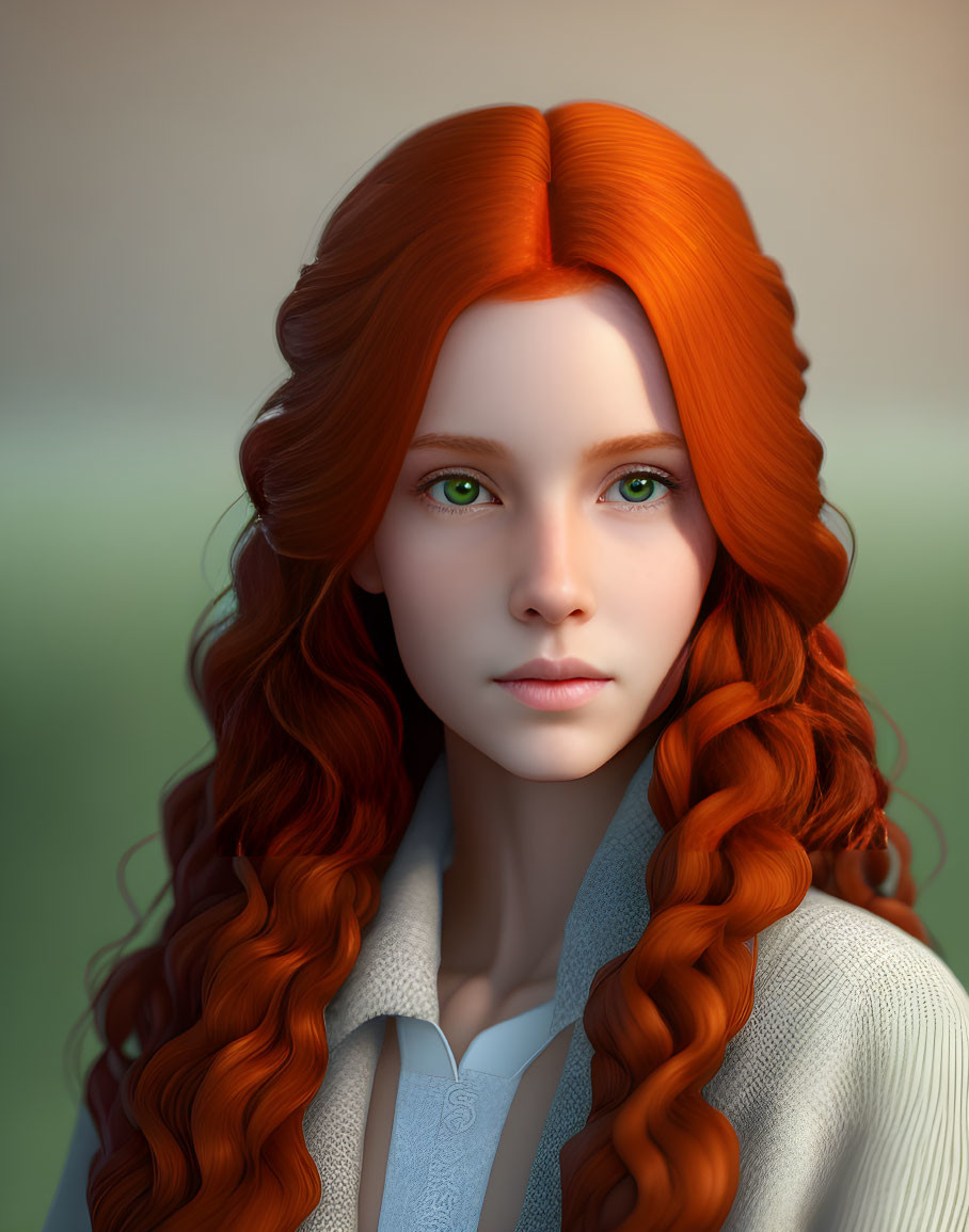 Redhead girl