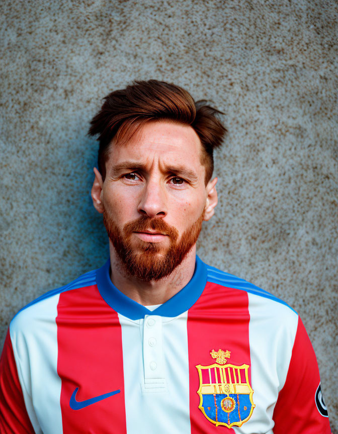 Portrait of Lionel Messi