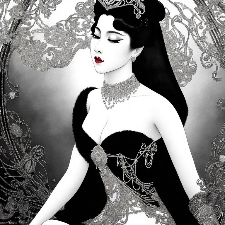 Elegant Oriental Queen
