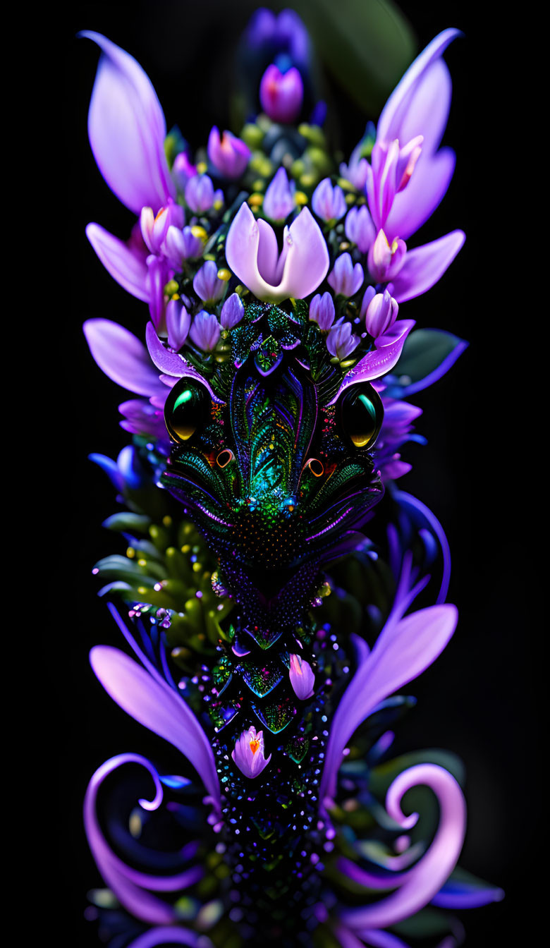 Floral Dragon 