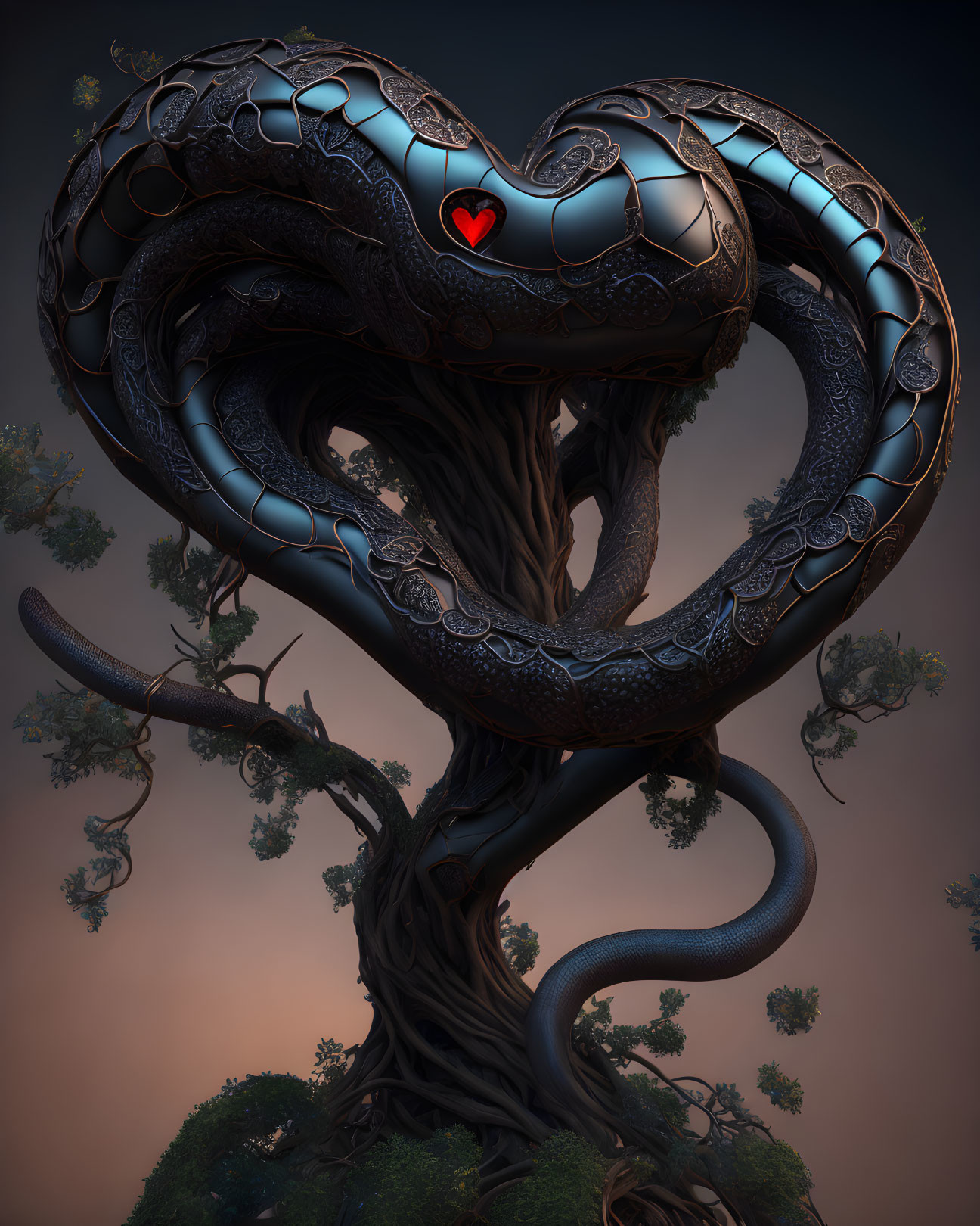 Snake Tree of Love