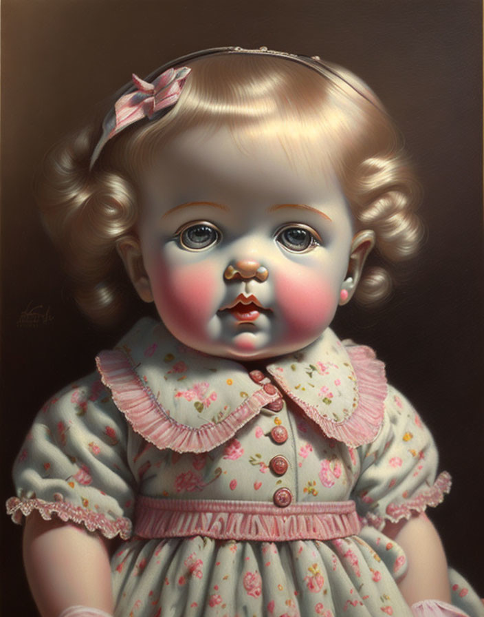 Vintage baby doll 