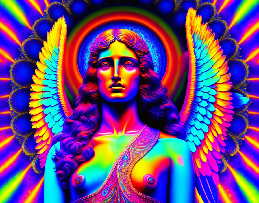 psychedelic angel