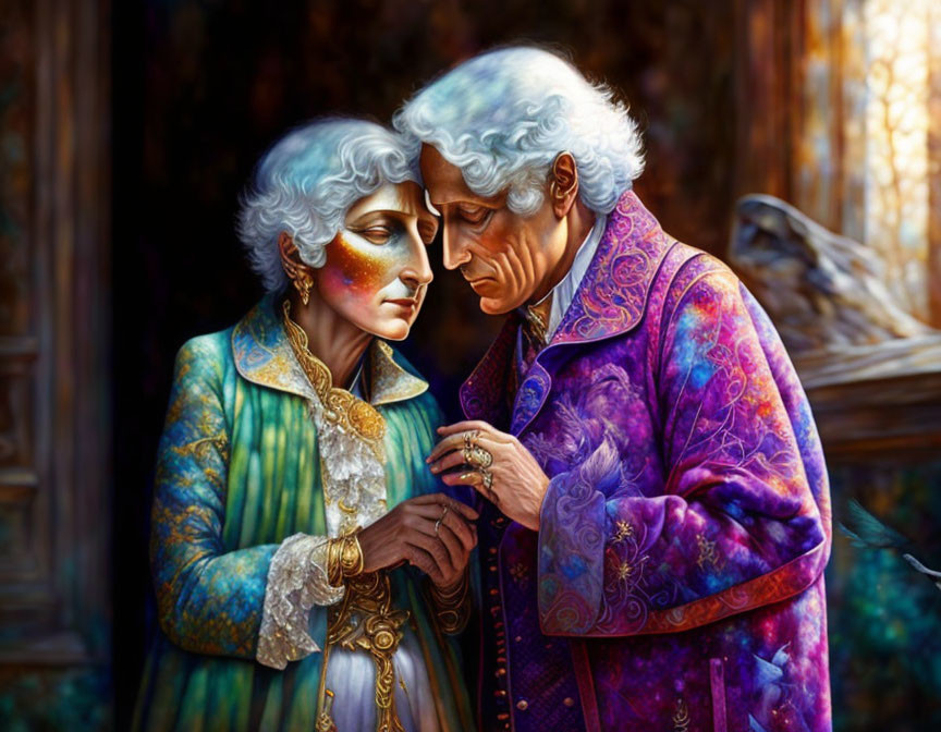 Old couple in Love