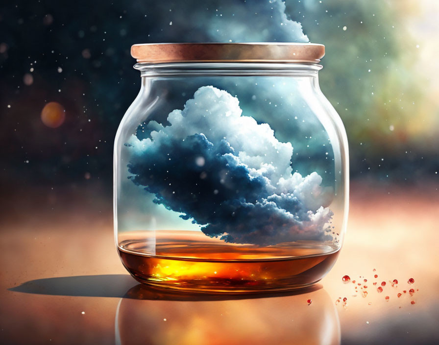 Thundercloud in a jar