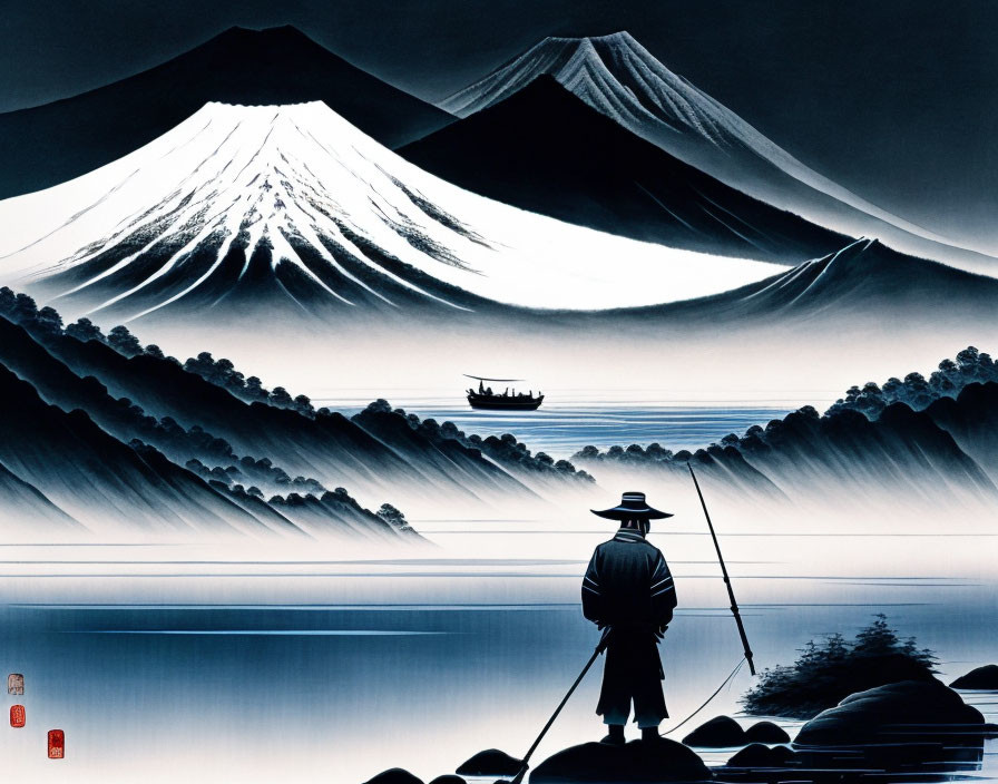 Japanese fisherman