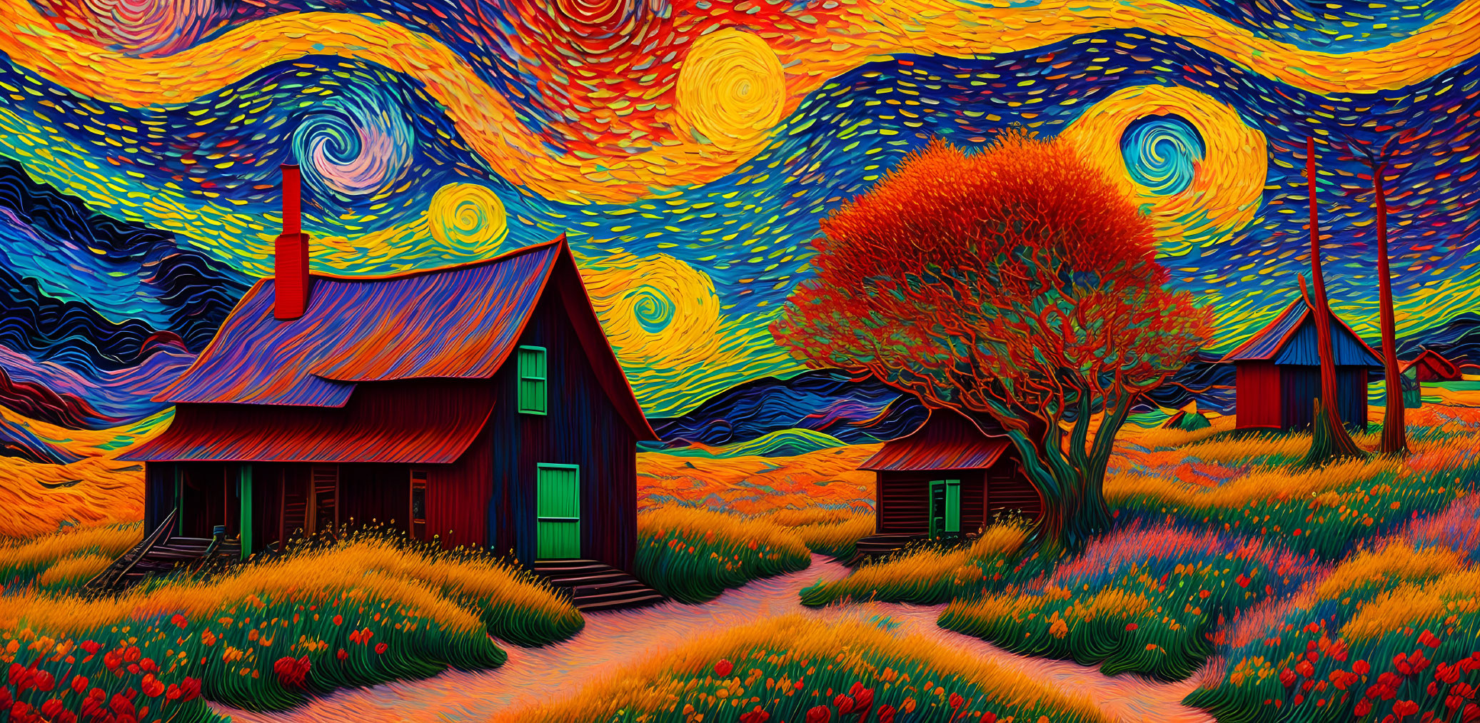 Landscape2 by Van Gogh