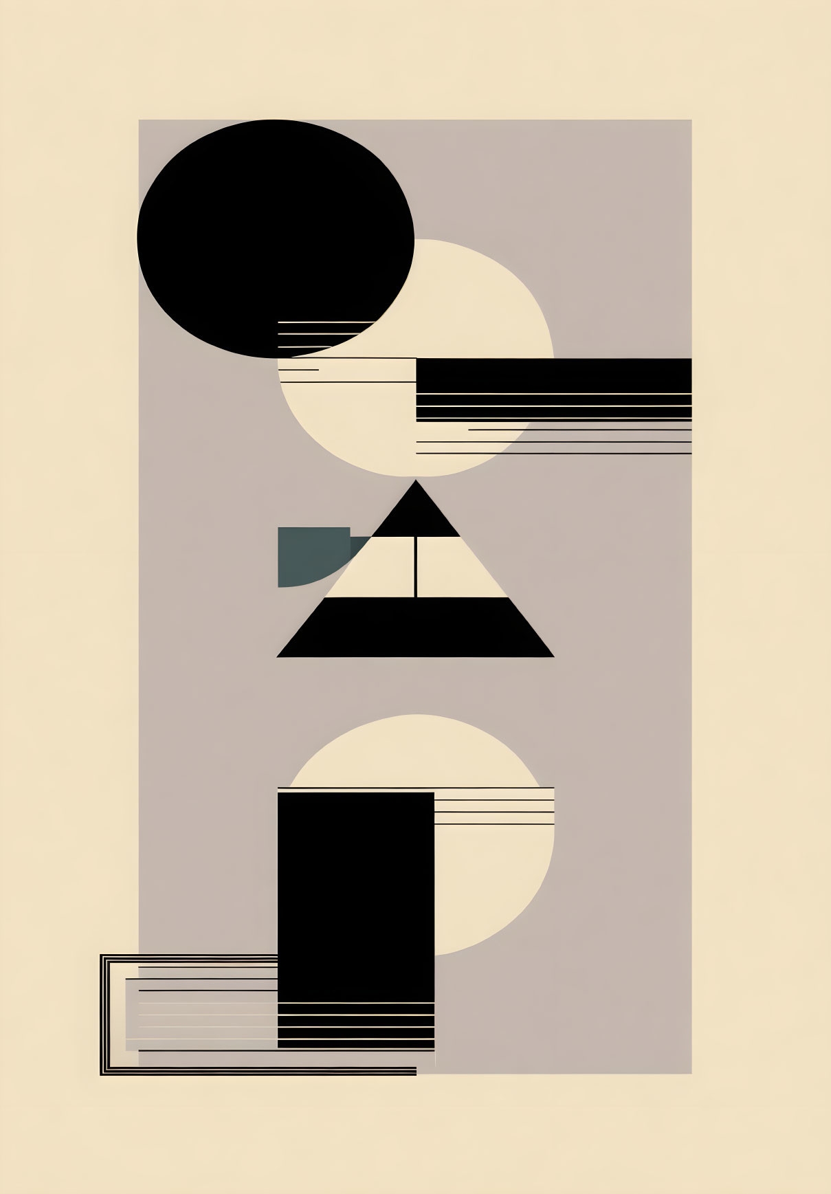 intricate geometric abstraction
