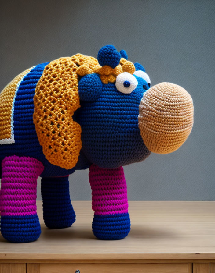 Crocheted behemoth