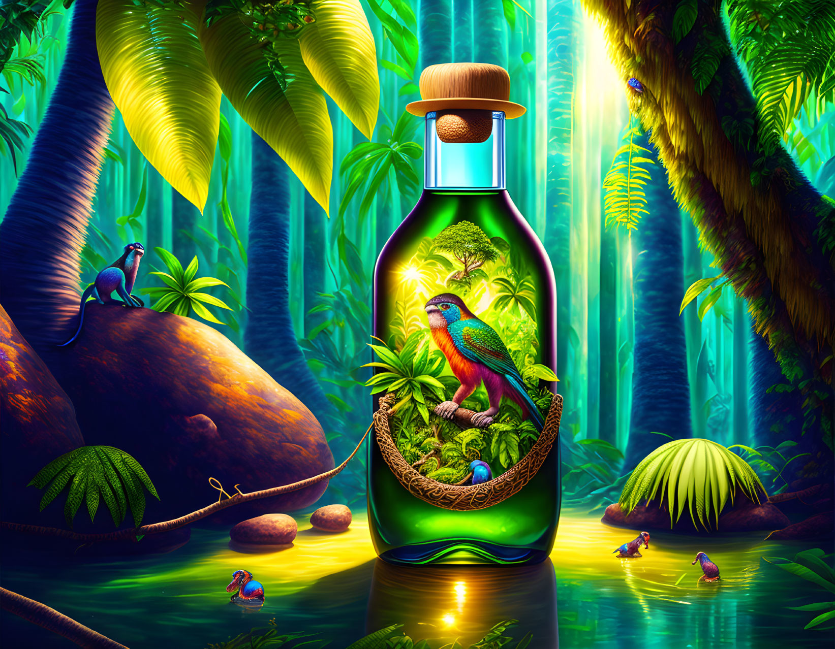 Jungle in a bottle 