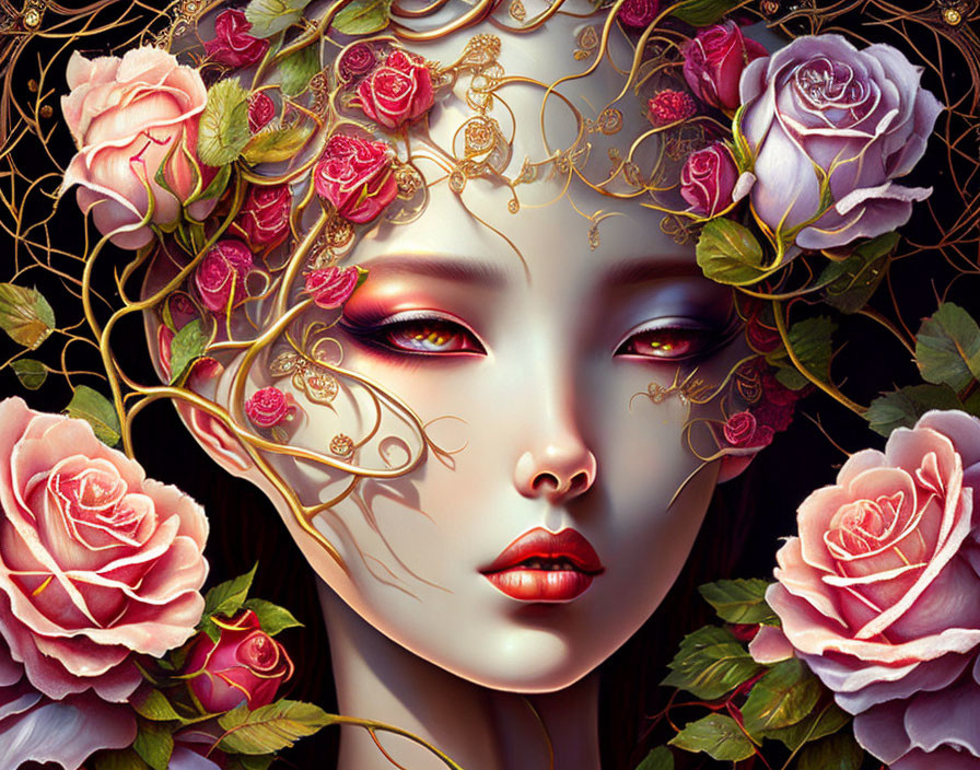 Rose Maiden: A Woman Enchanted by Thorns