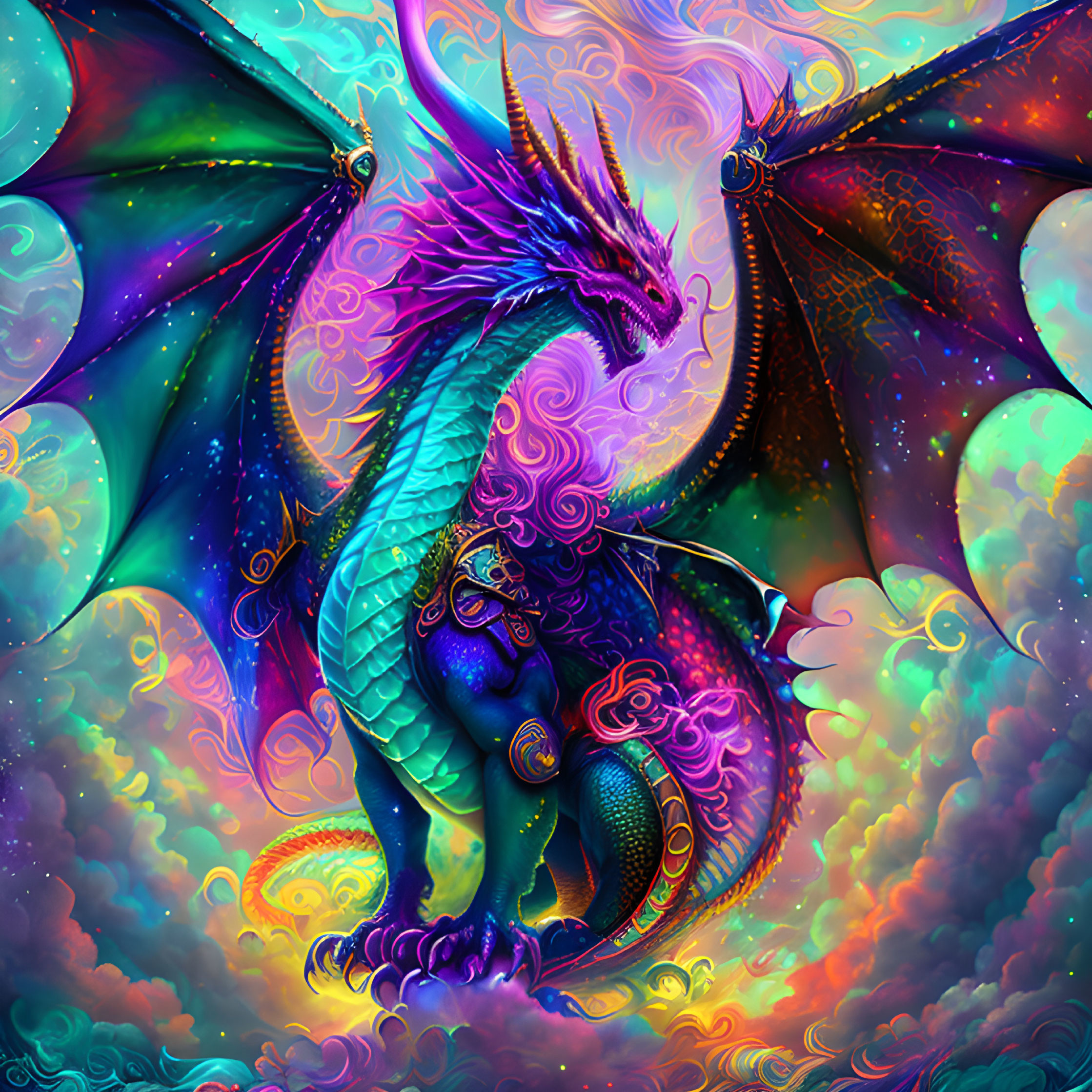 Colors dragon