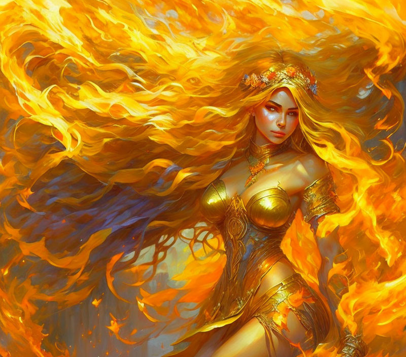 Goddess of fire