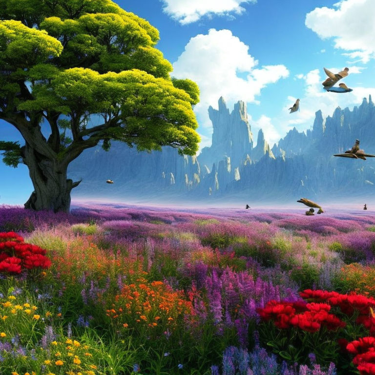 Fantasy Flower Field