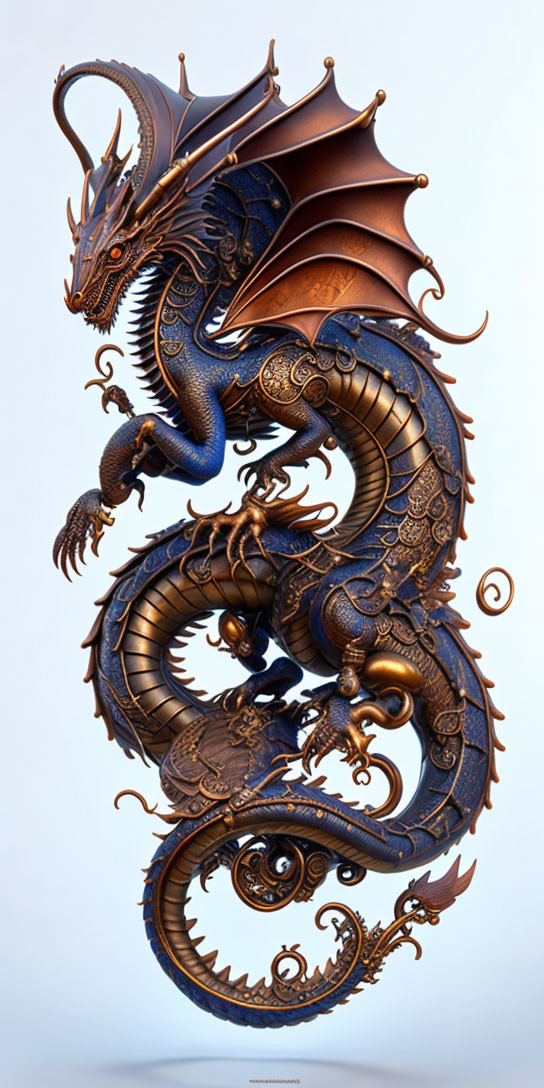 Metal dragon