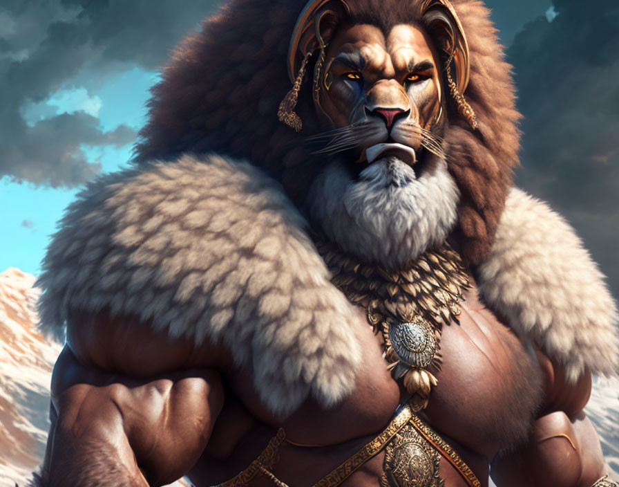 Lionman Barbarian 