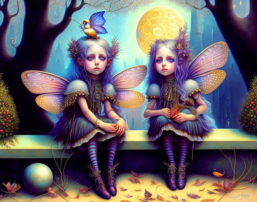 2 Gothic Lil Fairies